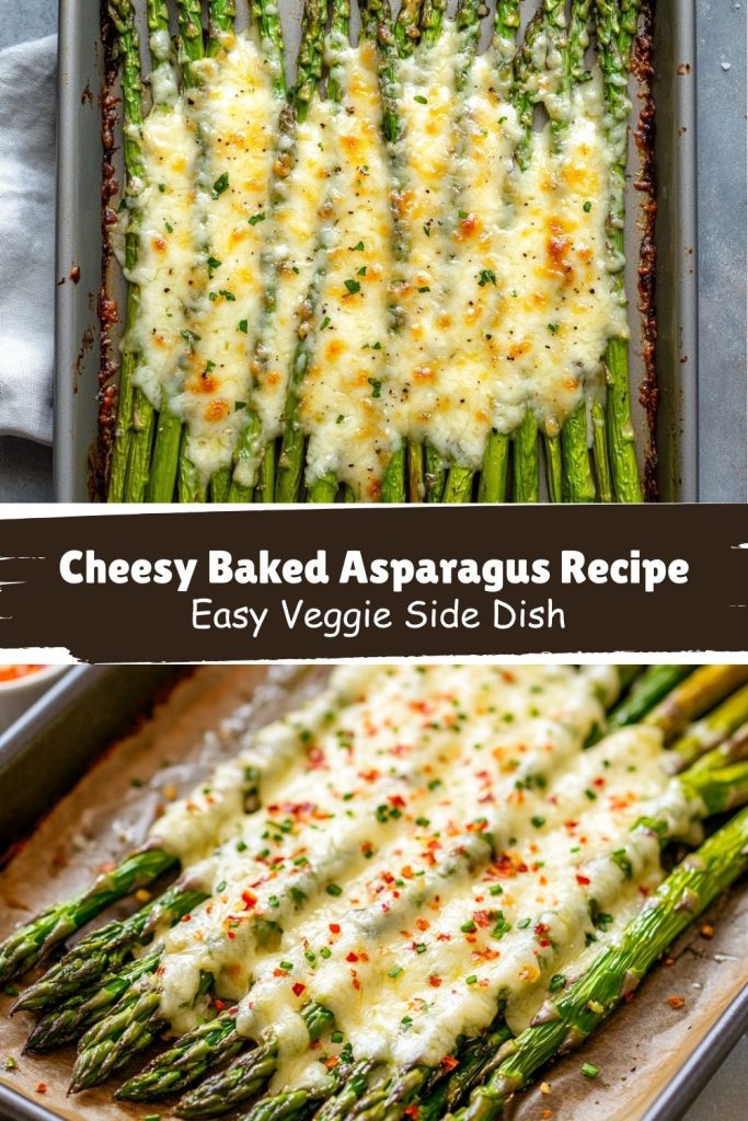 Cheesy Baked Asparagus