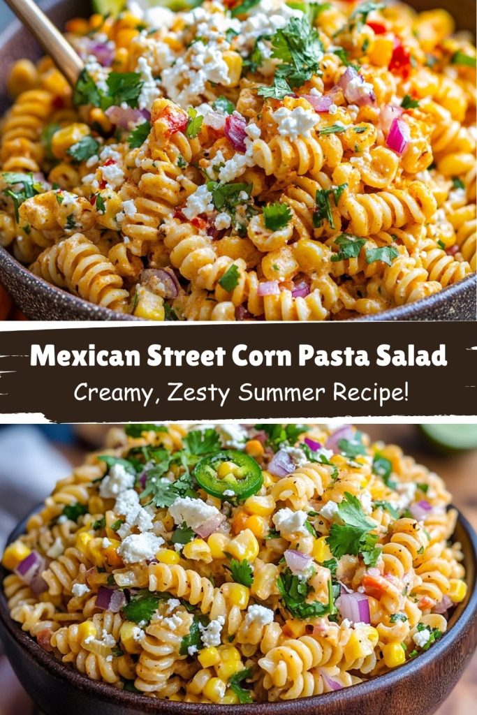 Mexican Street Corn Pasta Salad