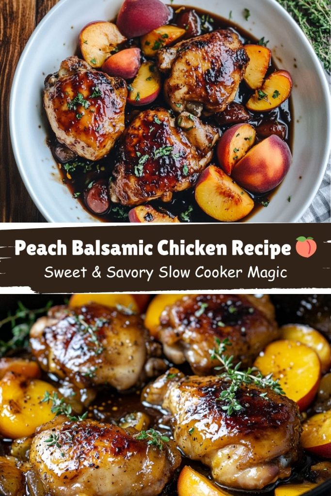 Peach Balsamic Chicken