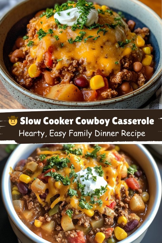 Slow Cooker Cowboy Casserole
