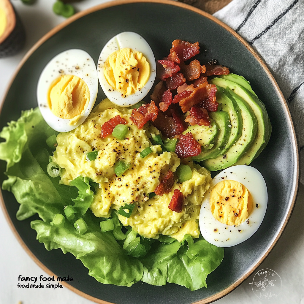 Avocado Deviled Egg Salad