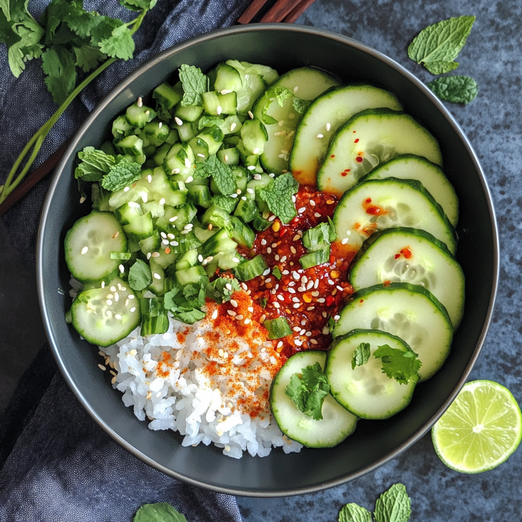 Cucumber Snack Bowl