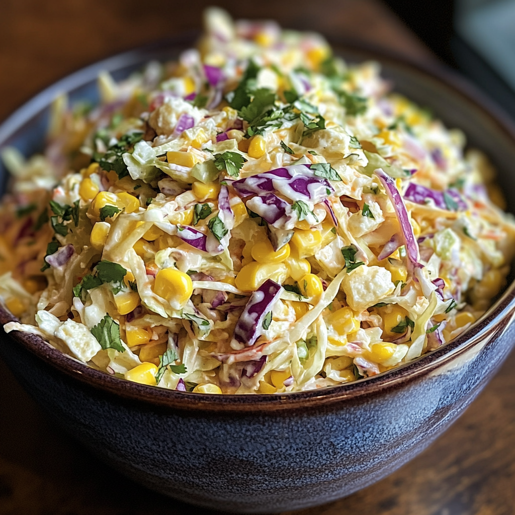 Mexican Street Corn Coleslaw