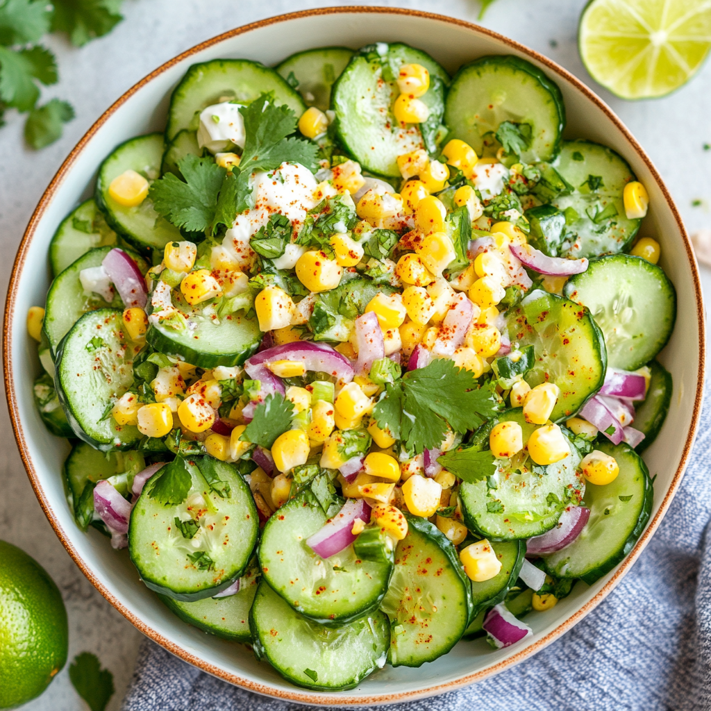Mexican Cucumber Salad