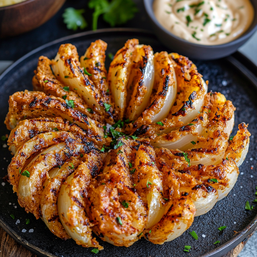 Grilled Blooming Onion