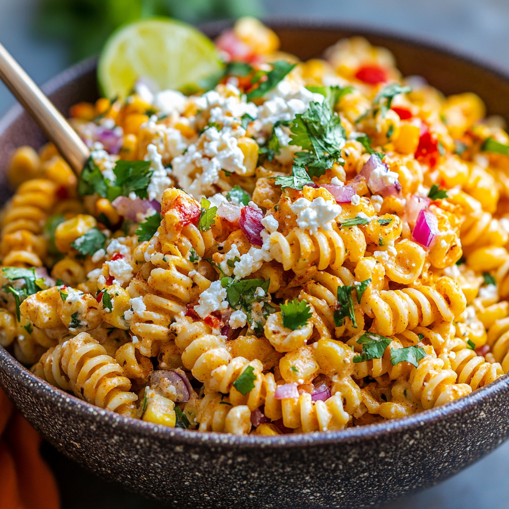 Mexican Street Corn Pasta Salad