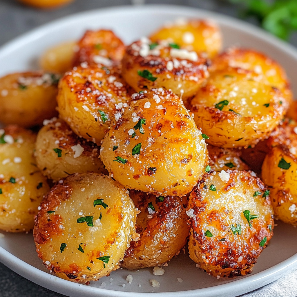 Crispy Smashed Potatoes