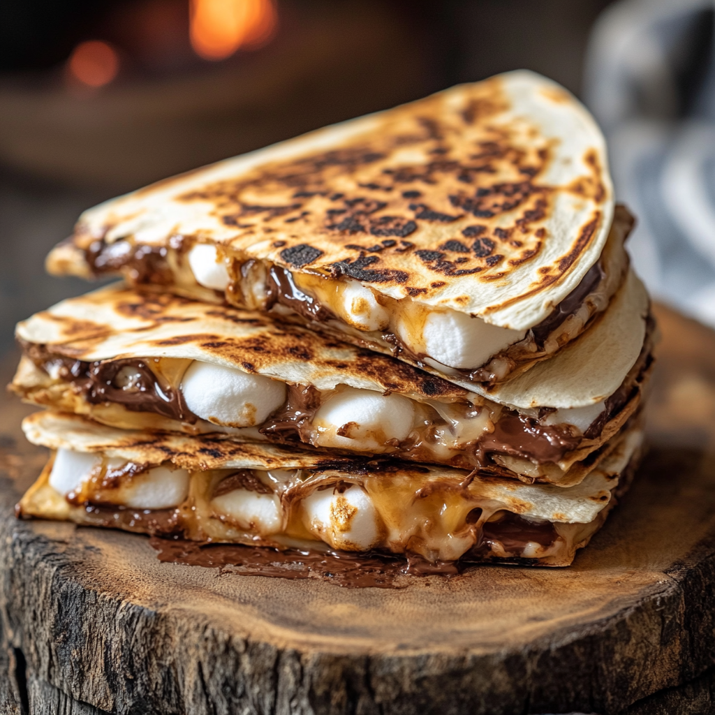 Grilled S’mores Quesadillas