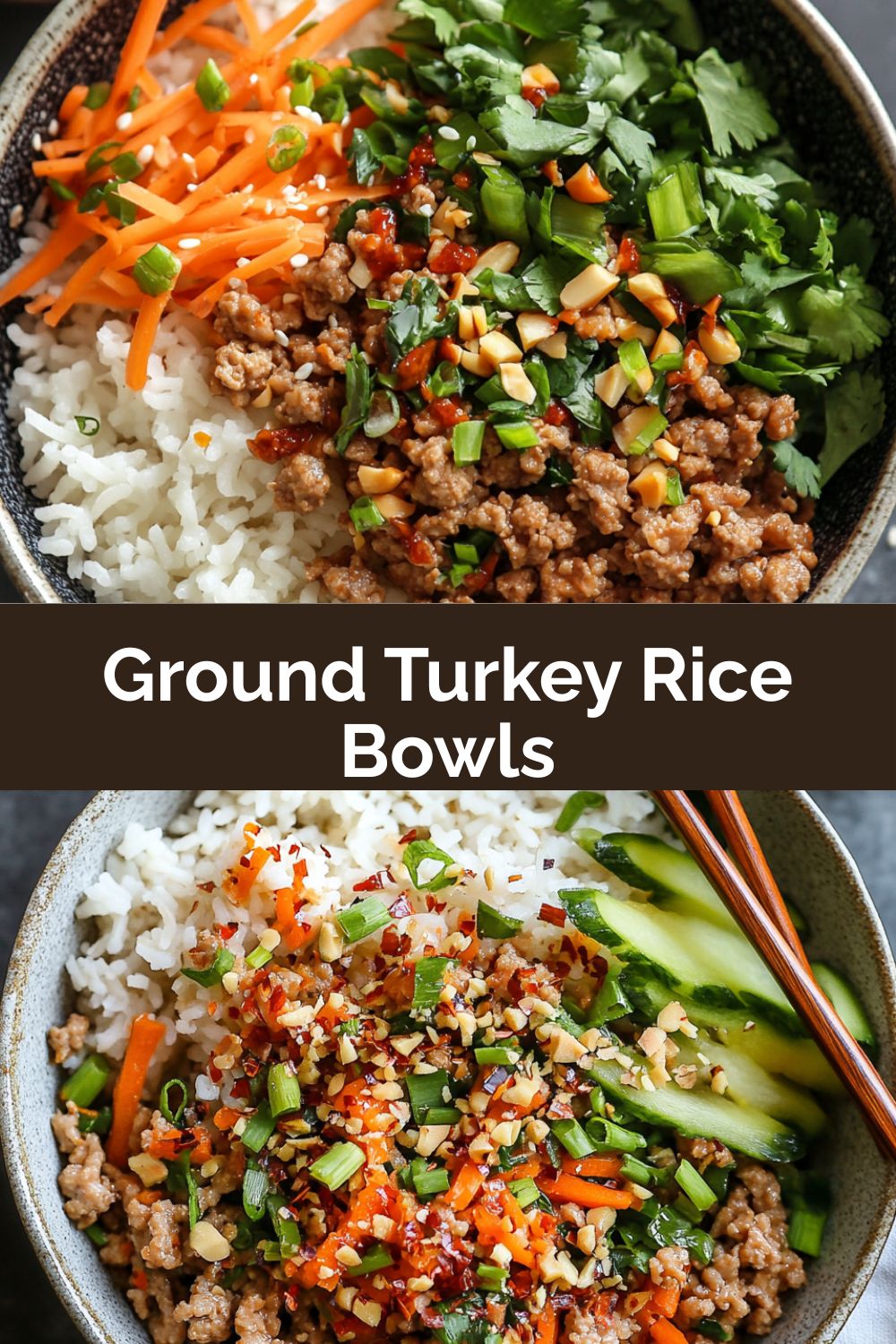 Ground Turkey Rice Bowls - The Comfort Spoon