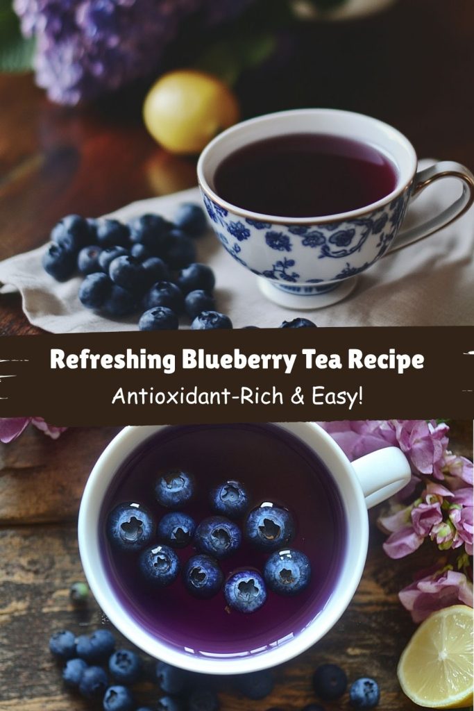 Refreshing Blueberry Tea