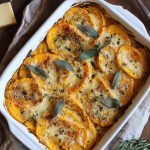 Sage Butternut Squash Gratin