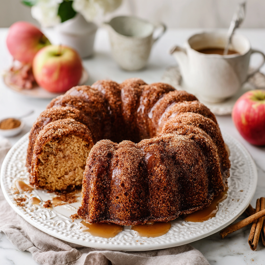 Apple Cider Donut Bundt Cake