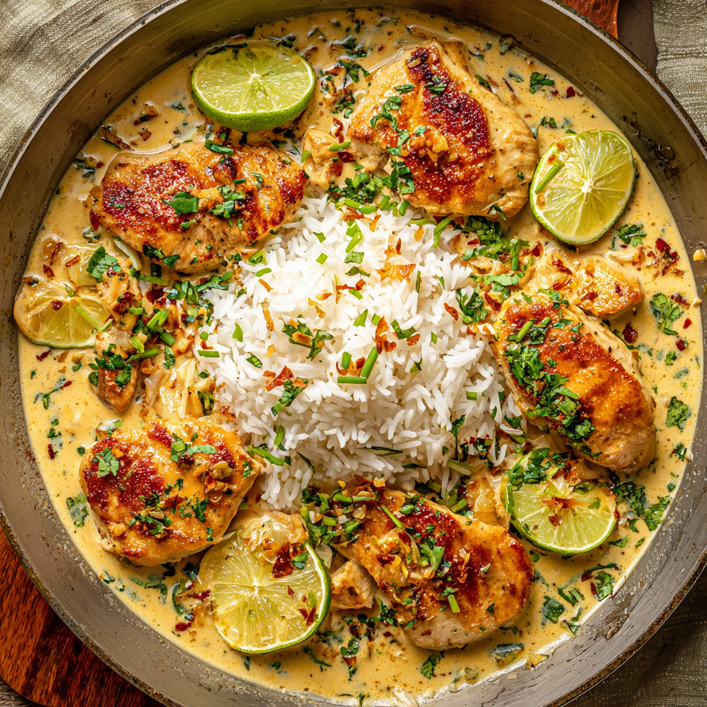Creamy Coconut Lime Chicken