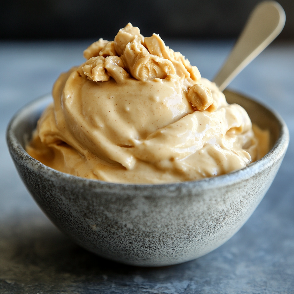 Peanut Butter Greek Frozen Yogurt