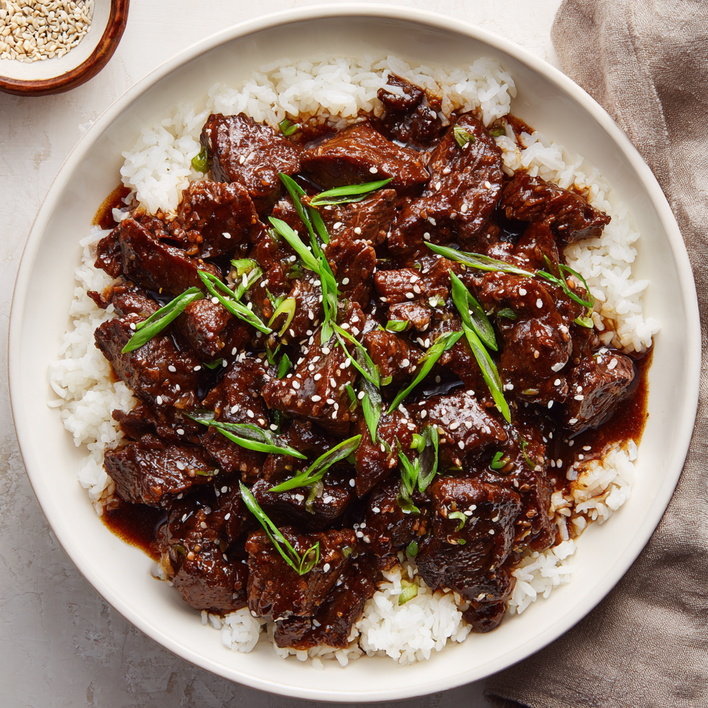 Dump & Go Crockpot Mongolian Beef