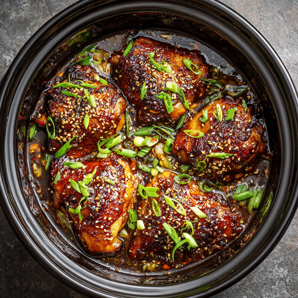 Dump & Go Crockpot Soy Honey Garlic Chicken
