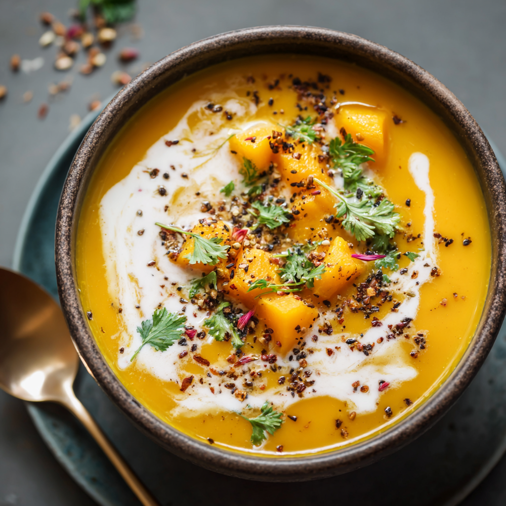Dump & Go Crockpot Vegan Butternut Squash Soup