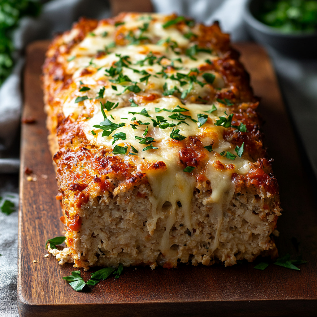 Parmesan Chicken Meatloaf