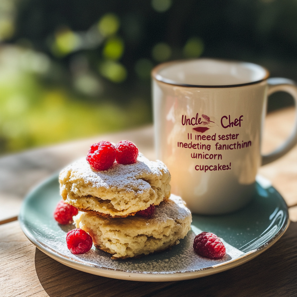 Raspberry Almond Scones