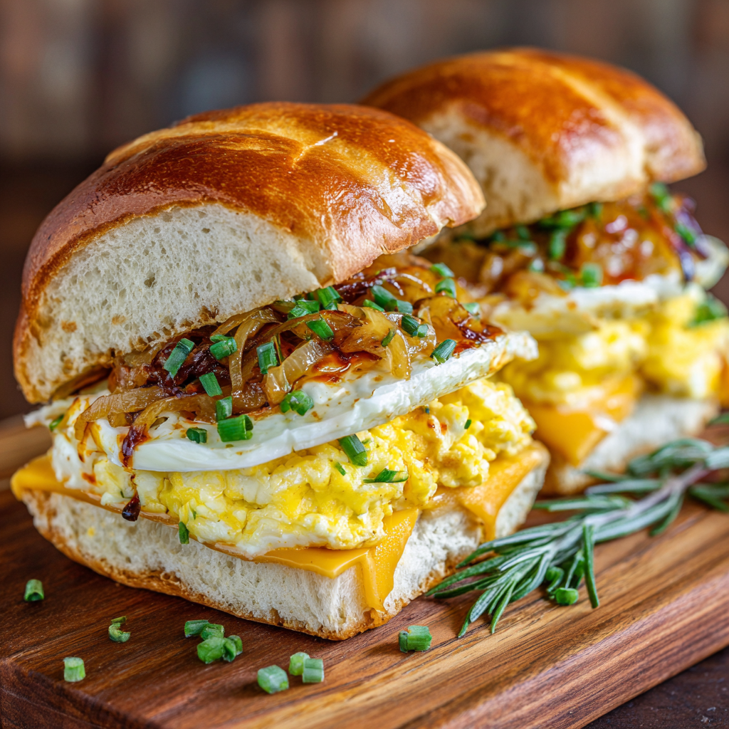 Fairfax Breakfast Sandwich (Eggslut Copycat)