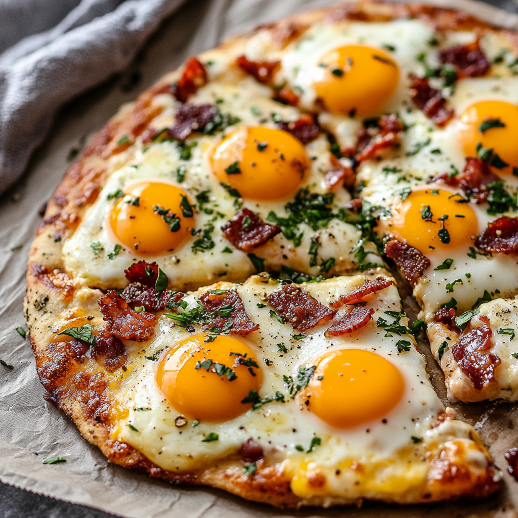 keto breakfast pizza