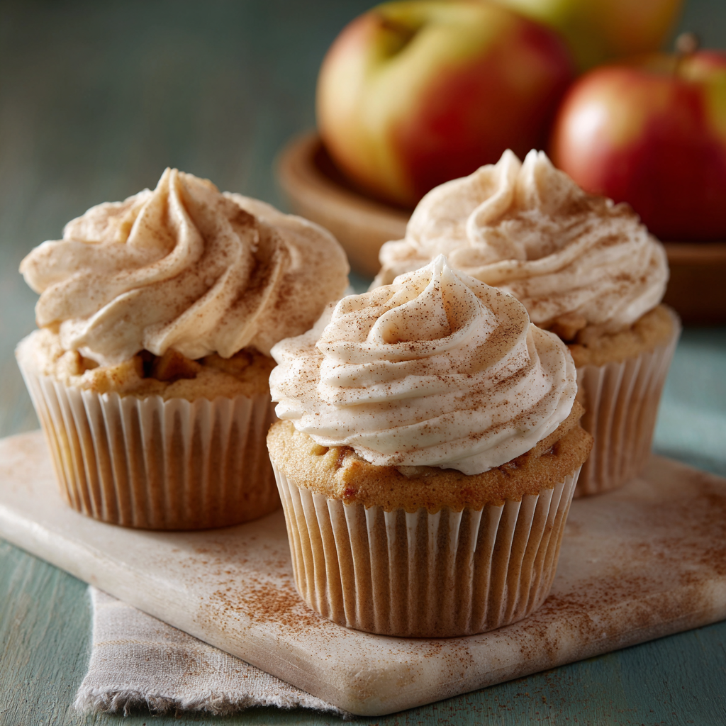 Apple Pie Cupcakes