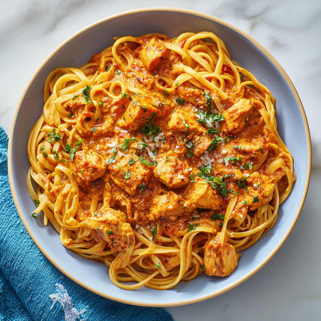 Butter Chicken Linguini
