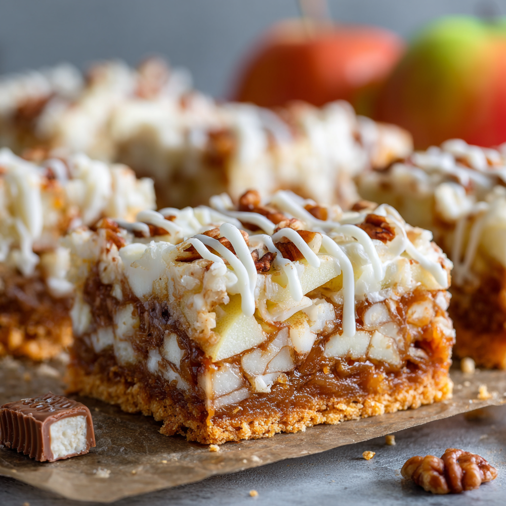 Caramel Apple Pie Magic Bars