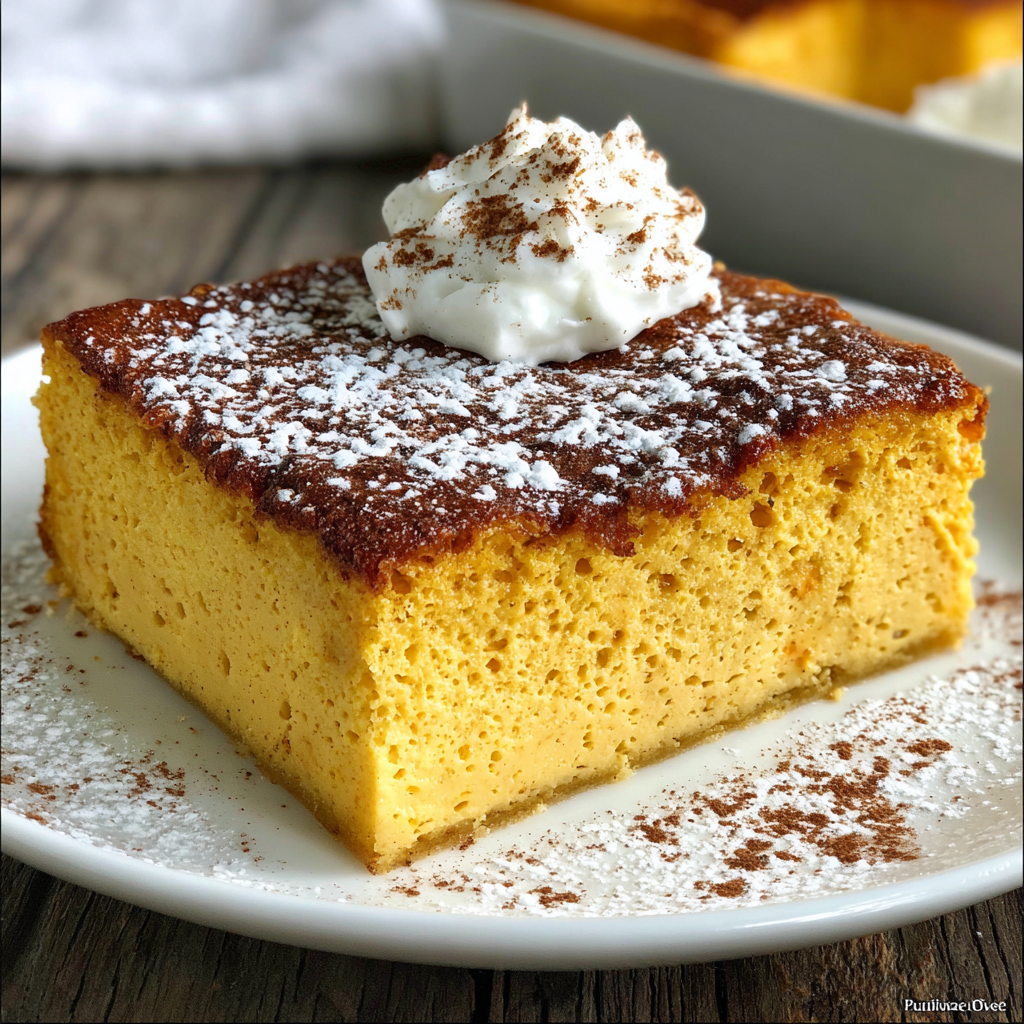 Pumpkin Magic Cake