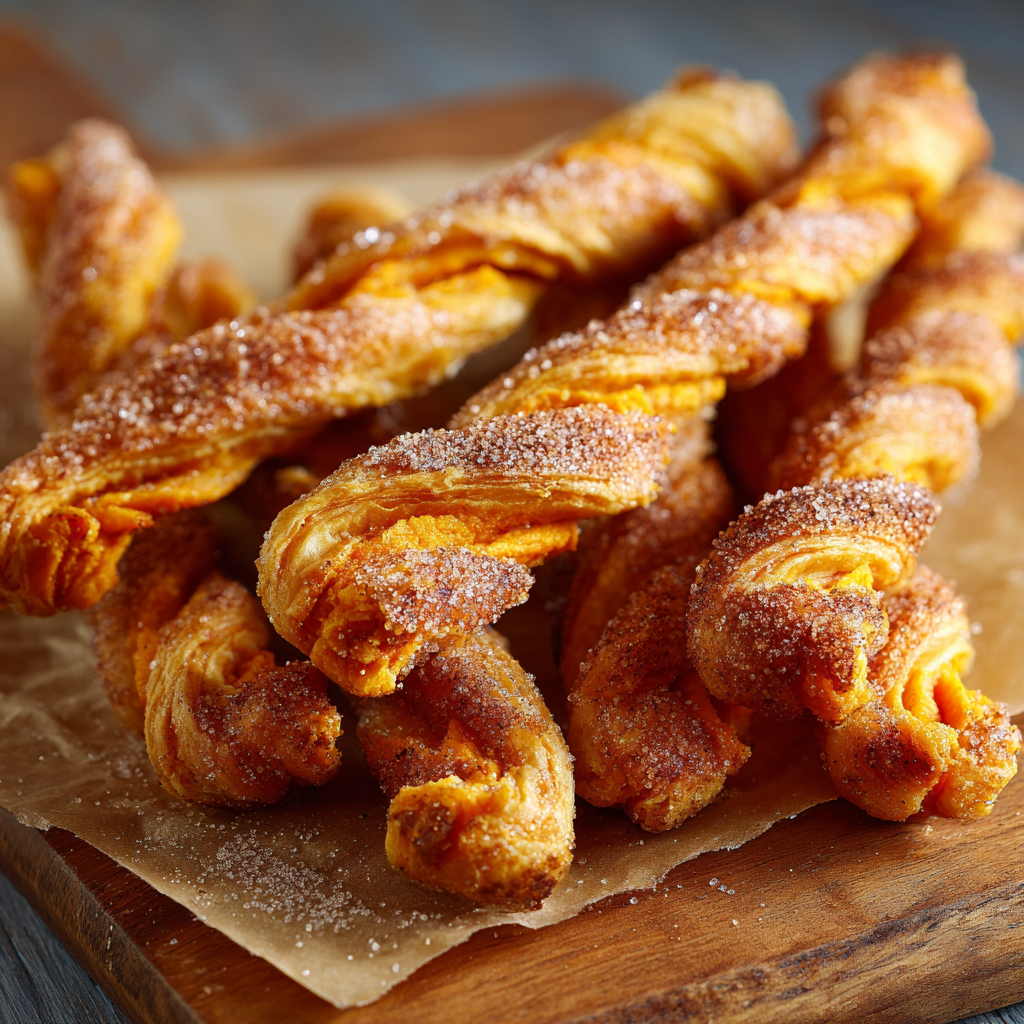 Sweet Potato Cinnamon Sugar Twists