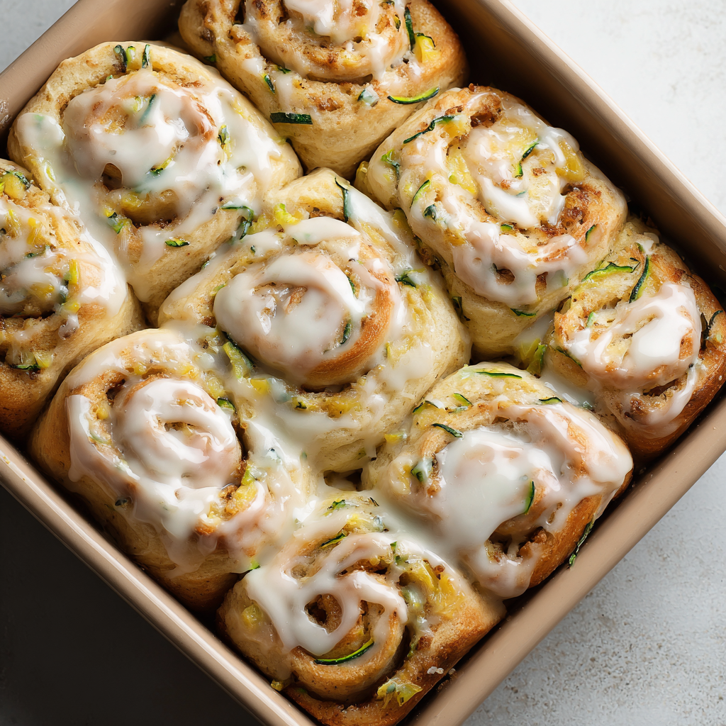 Zucchini Cinnamon Rolls