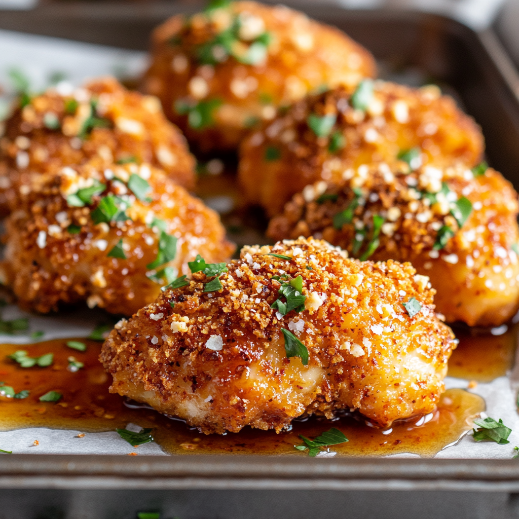 Crispy and Tender Baked Chicken Thighs