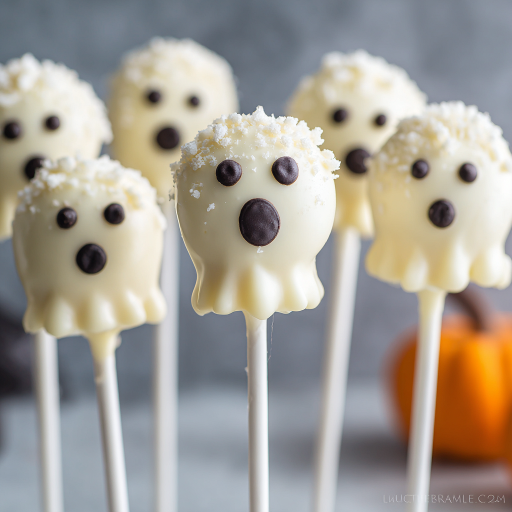 Ghost Cake Pops