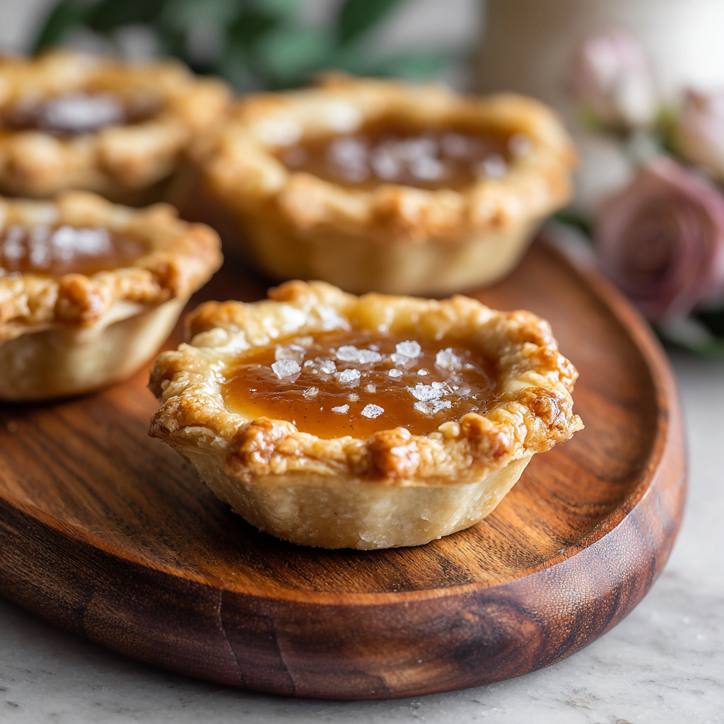 Mini Salted Maple Pies