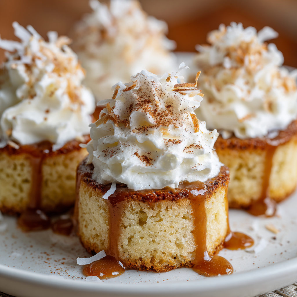 Mini Tres Leches Cups