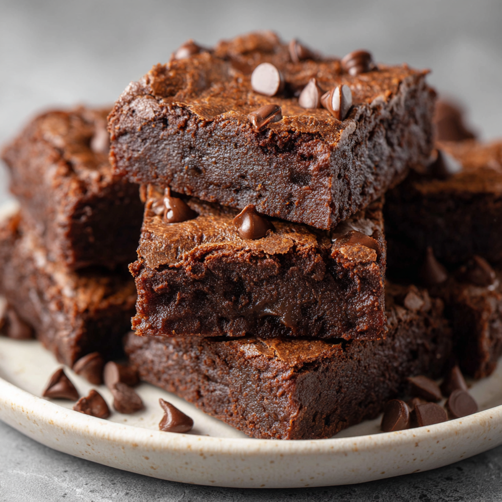 Zero Sugar Greek Yogurt Brownies
