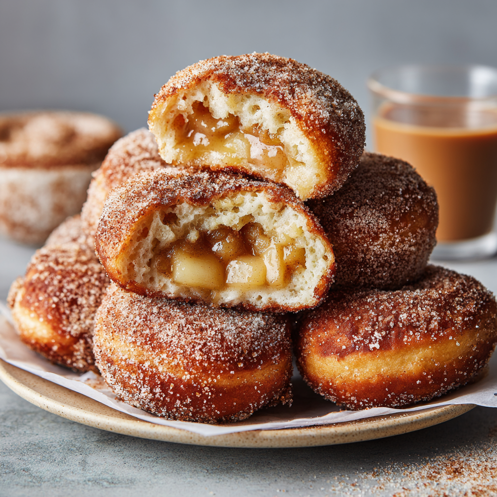 Apple Cider Hawaiian Roll Donuts