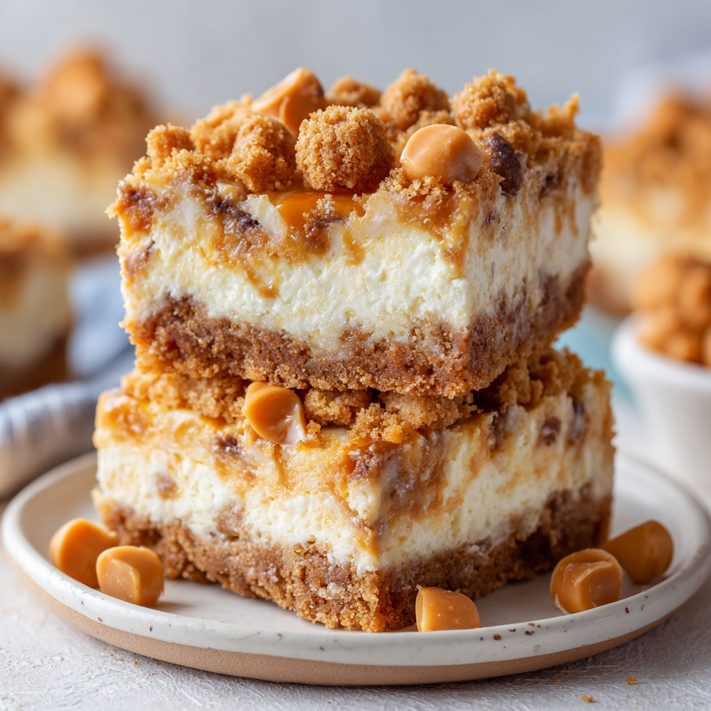 Butterscotch Cheesecake Bars