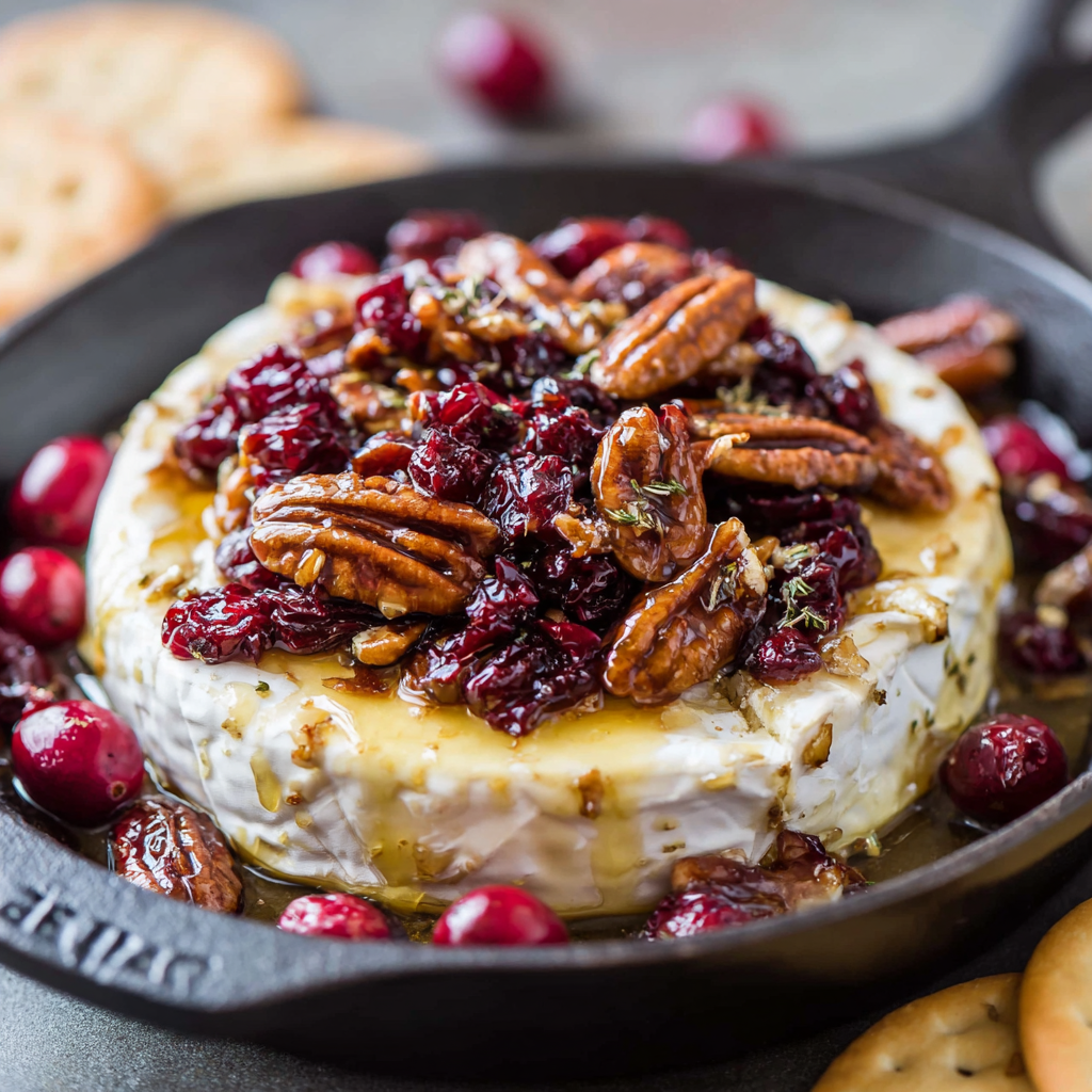 Cranberry Pecan Baked Brie – A Perfect Appetizer