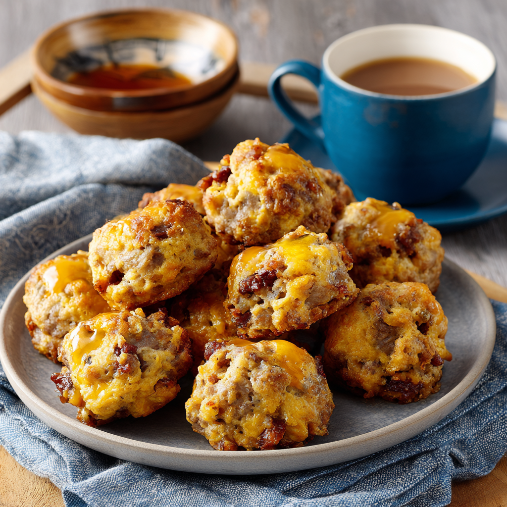 Maple Breakfast Sausage Balls