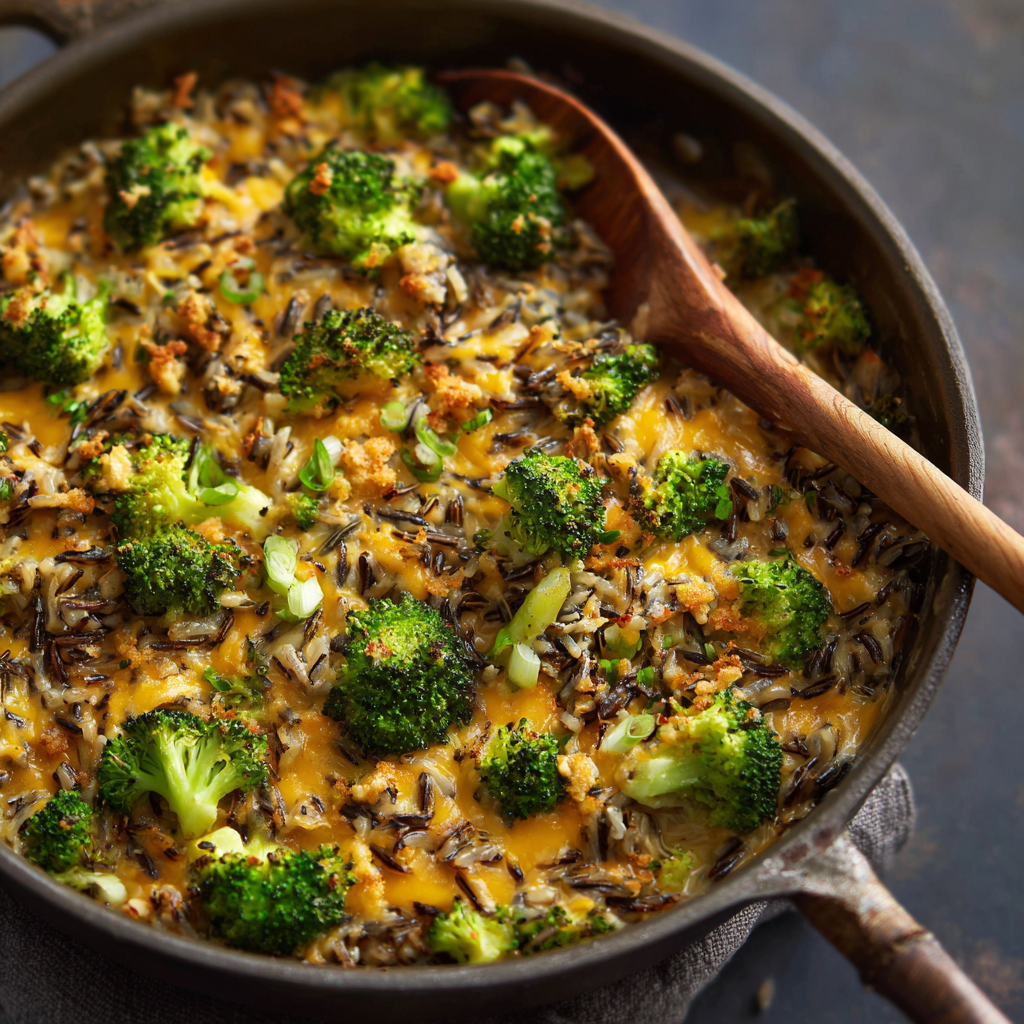 Chicken Broccoli Rice Cheese Casserole