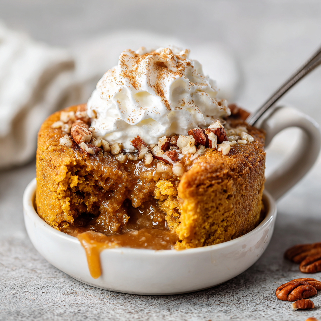 Pumpkin Mug Cake (Quick, Cozy & Single-Serve)