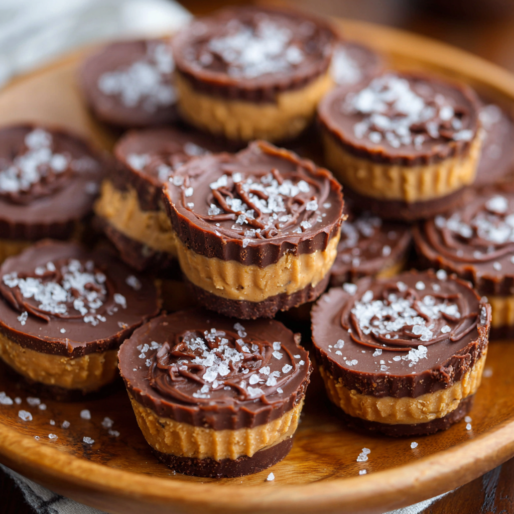 Skinny Chocolate Peanut Butter Bites