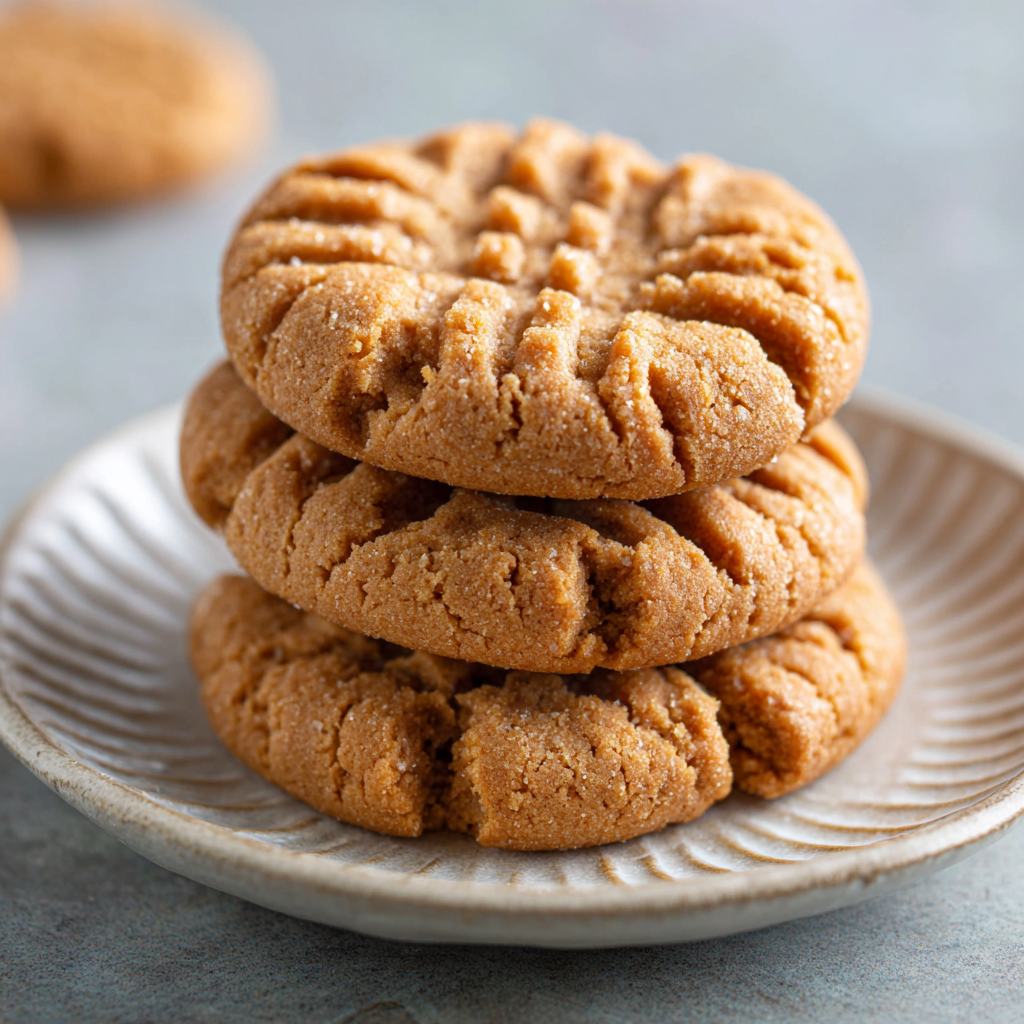 Three-Ingredient Peanut Butter Cookies