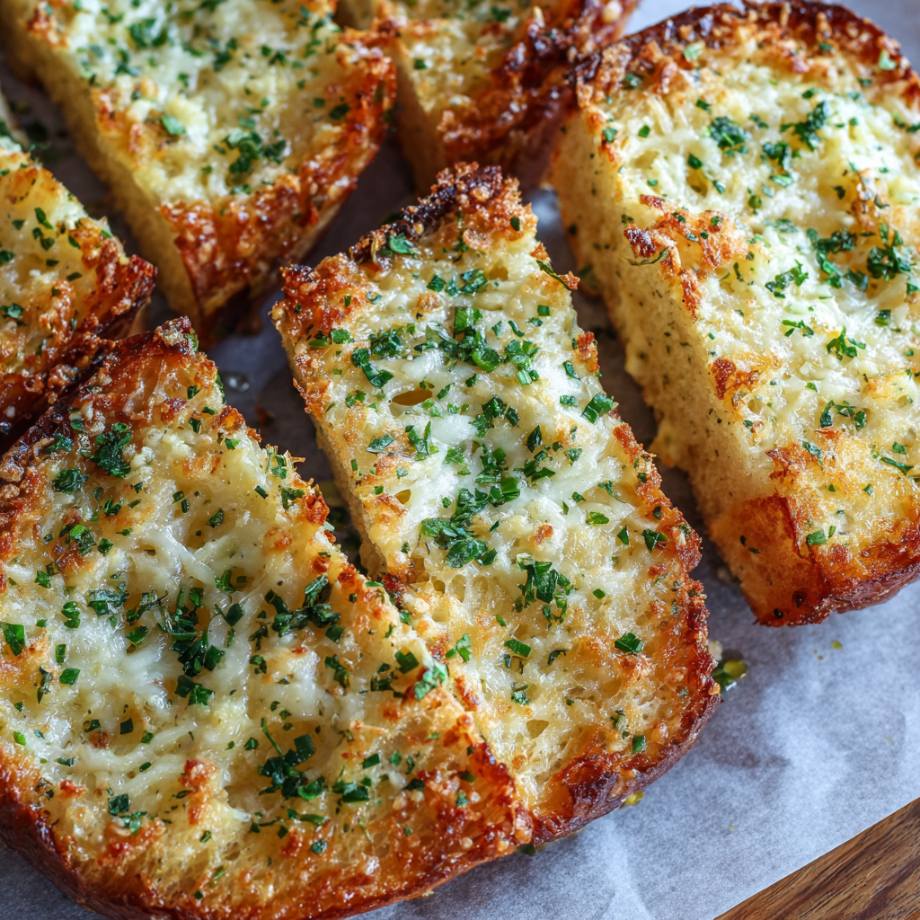 Ultimate Cheesy Garlic Bread