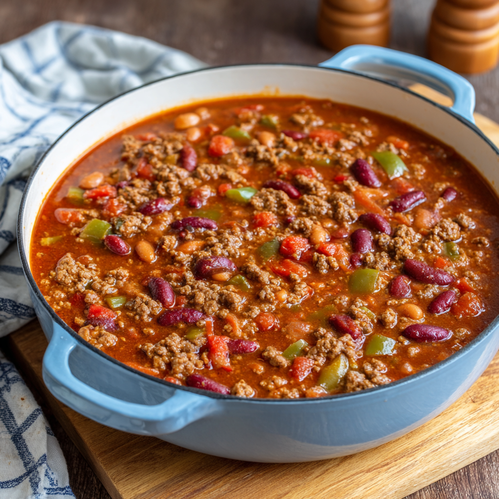 Wendy’s Chili (Copycat Style)