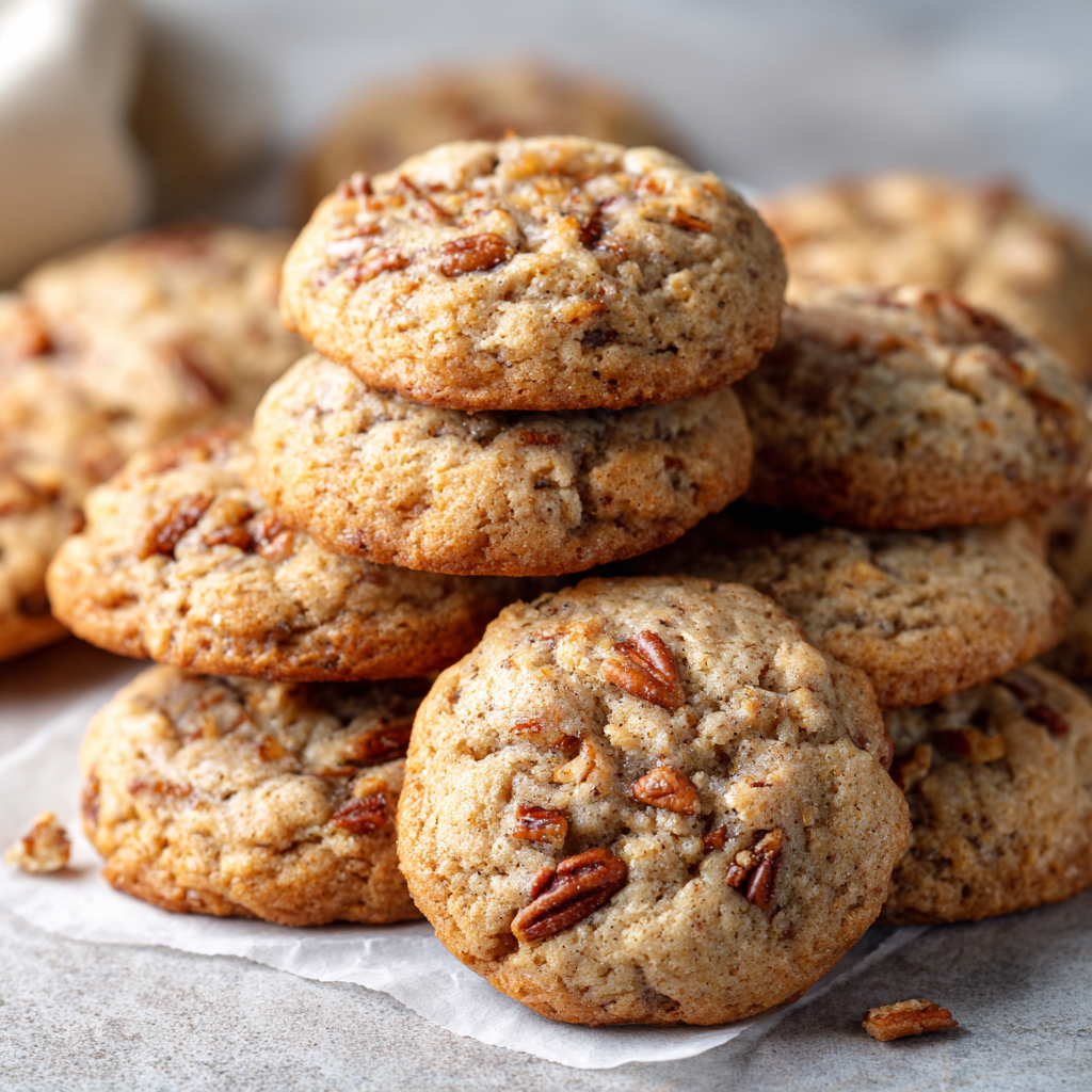 Buttery Pecan Cookies