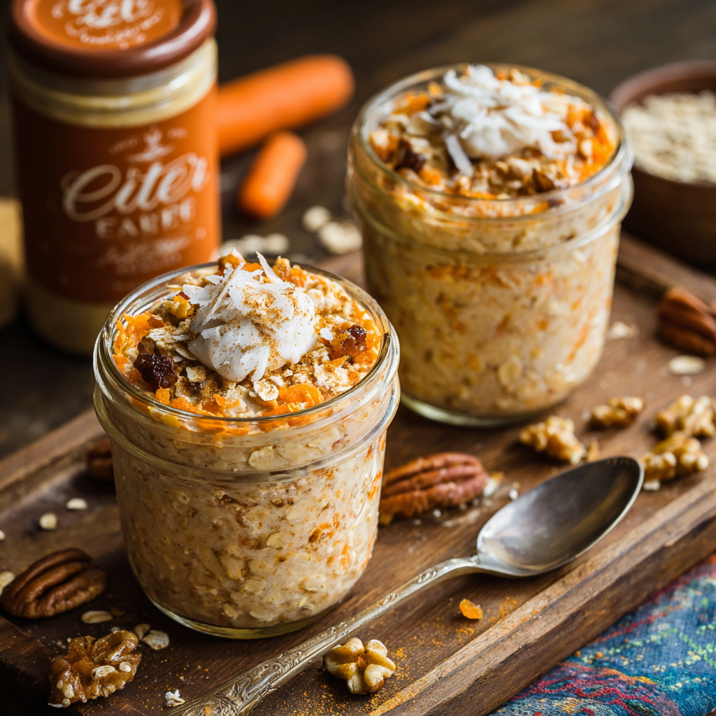 Carrot Cake Overnight Oats