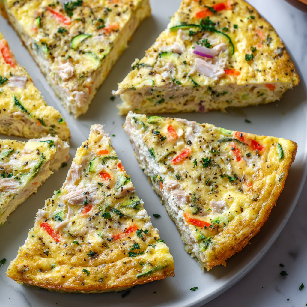 Tuna Breakfast Quiche (Crustless & Protein-Packed)