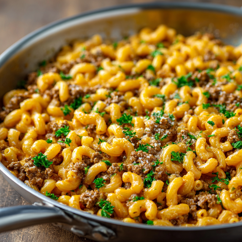 Homemade Hamburger Helper (No Milk Needed)